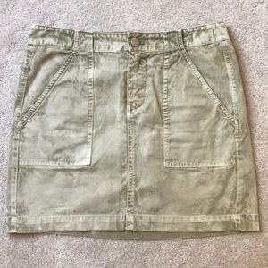 Madewell mini skirt